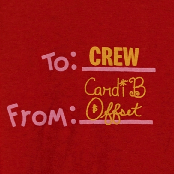 McDonald's T-shirt. Sz. Med. Red. Like New. - Picture 3 of 4